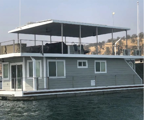 Houseboats featuring Celect and Cedar Renditions siding