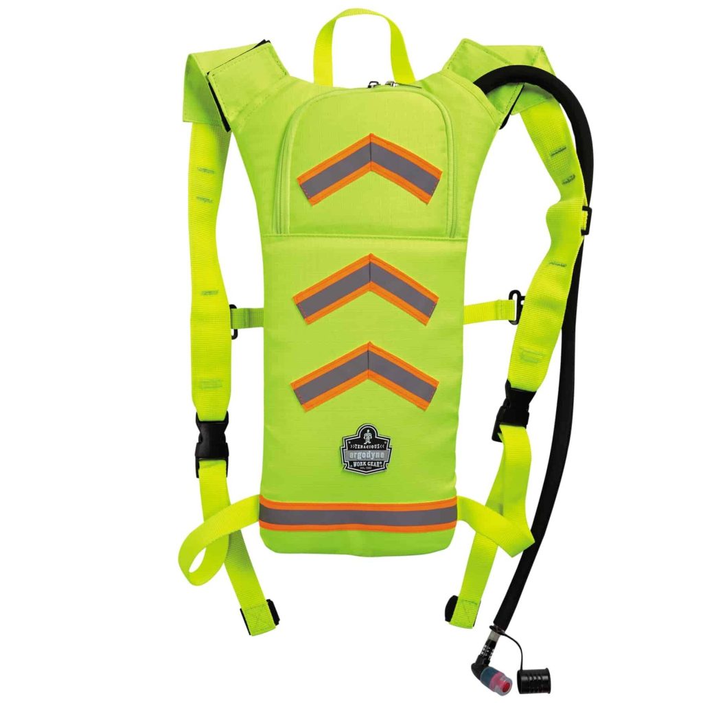 Hot-weather work gear: Hydration backpack